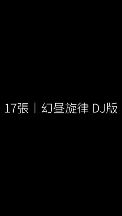 17張丨幻昼旋律 DJ版