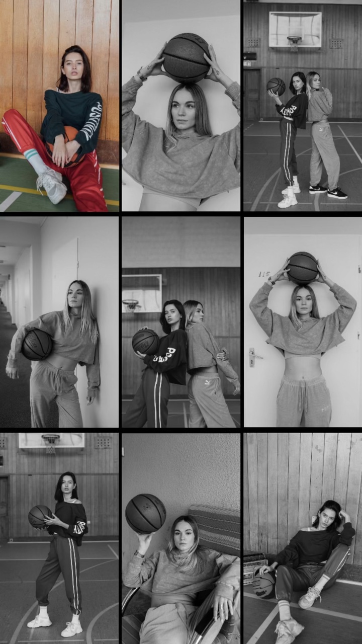 Roupas esportivas Exibição Batendo Match TikTok Style