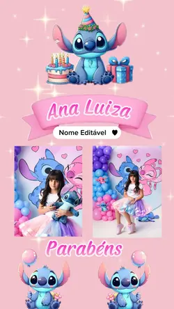 Parabéns Stitch