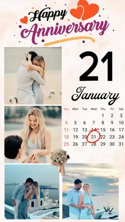 Anniversary 21 Jan 