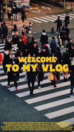 WELCOME TO MY VLOG