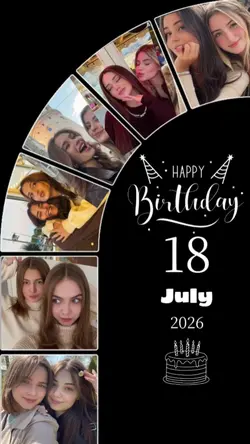 Birthday 18 July