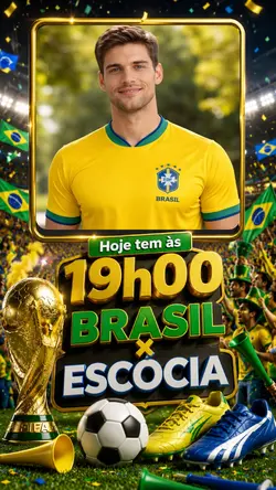 Brasil × Escócia