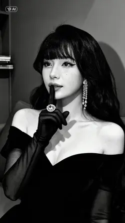 Chân dung đen trắng