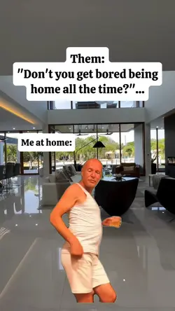me at home
