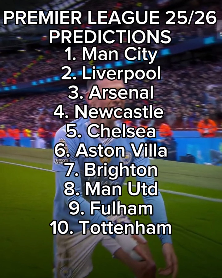 PREM 25 / 26 PREDS.