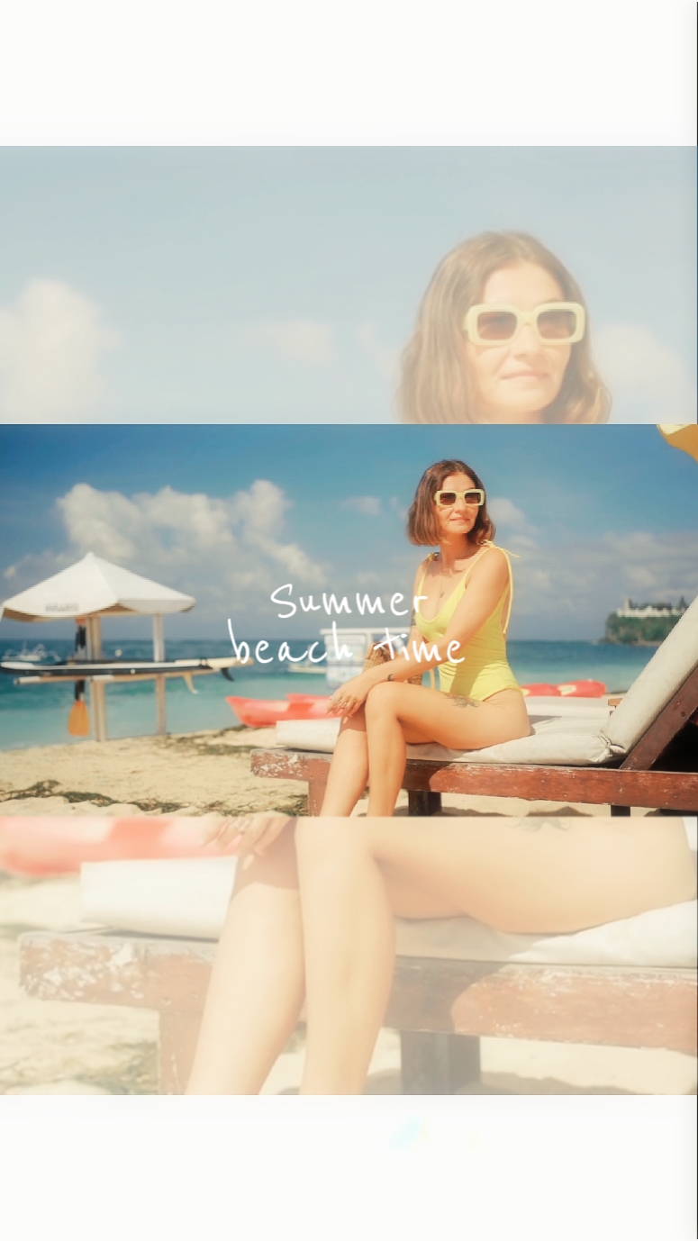 Summer beach time