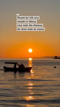 Menyukai laut