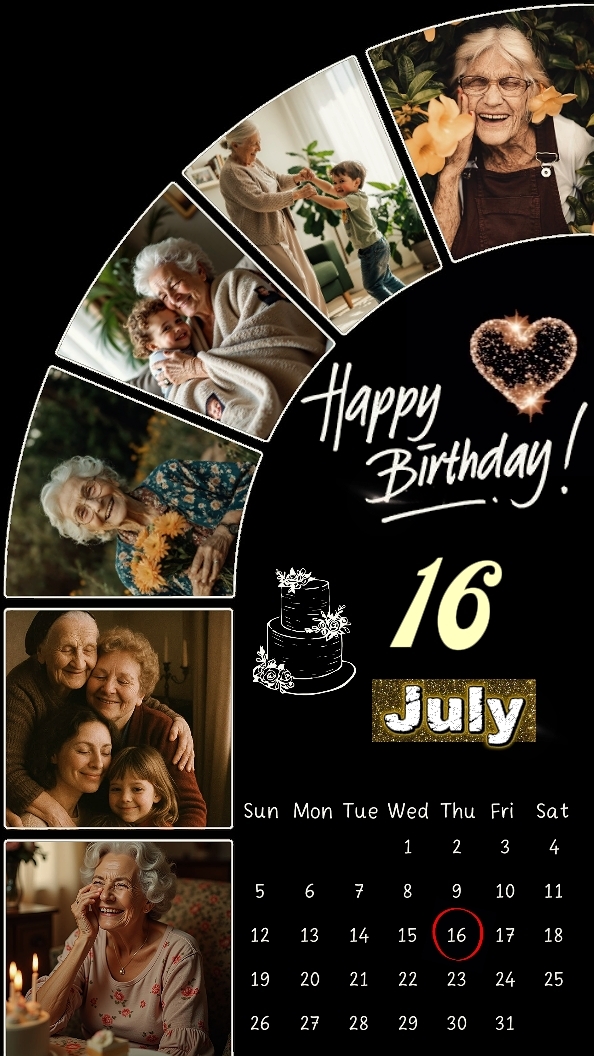 Anniversaire grand-mère 