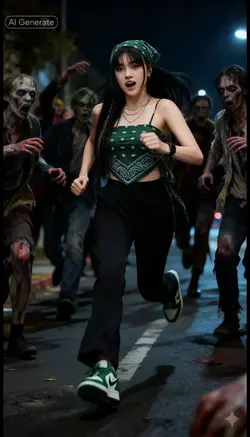 AI Zombie chase