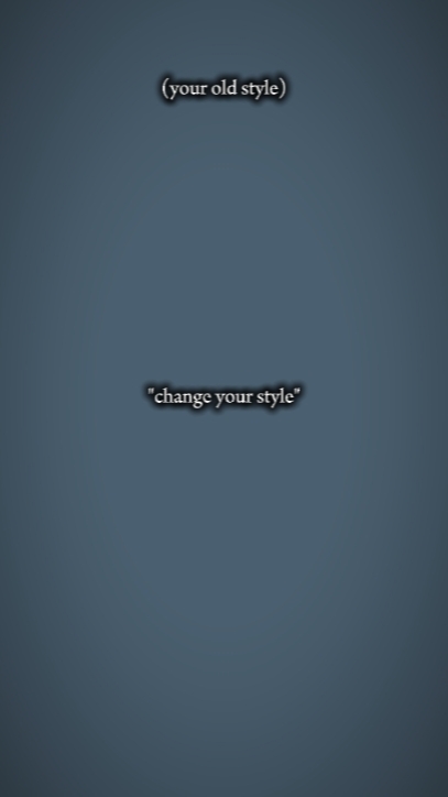 Changez votre style 