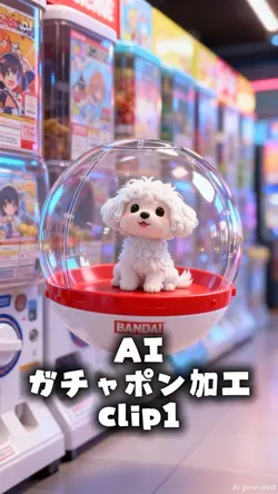 ガチャポン加工