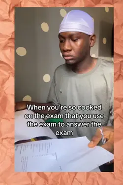 cooked on the exam