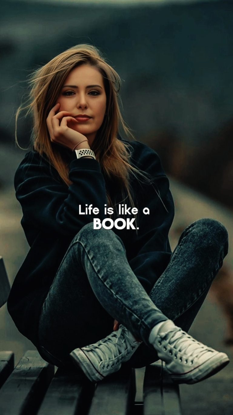 La vida es como un libro