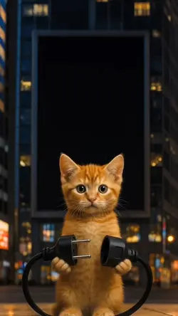 CAT SCREEN CANVA