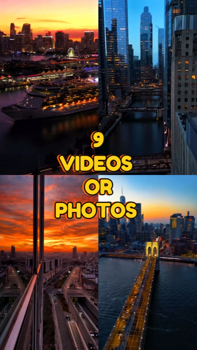 9 VIDEOS OR PHOTOS 