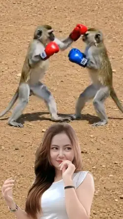 trend monyet tinju