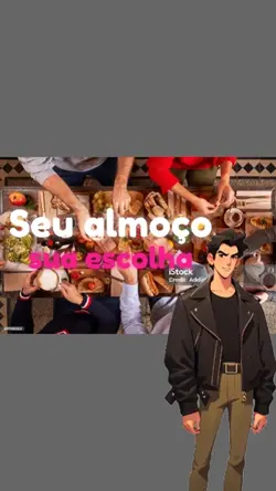 seu almoço
