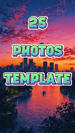 25 Photos Template 