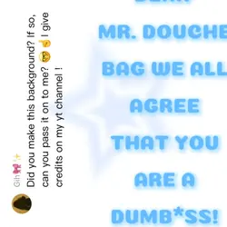 Mr. Douche bag