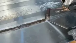 Zusatzstreifen löten