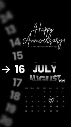 ANNIVERSARY 16 JULY