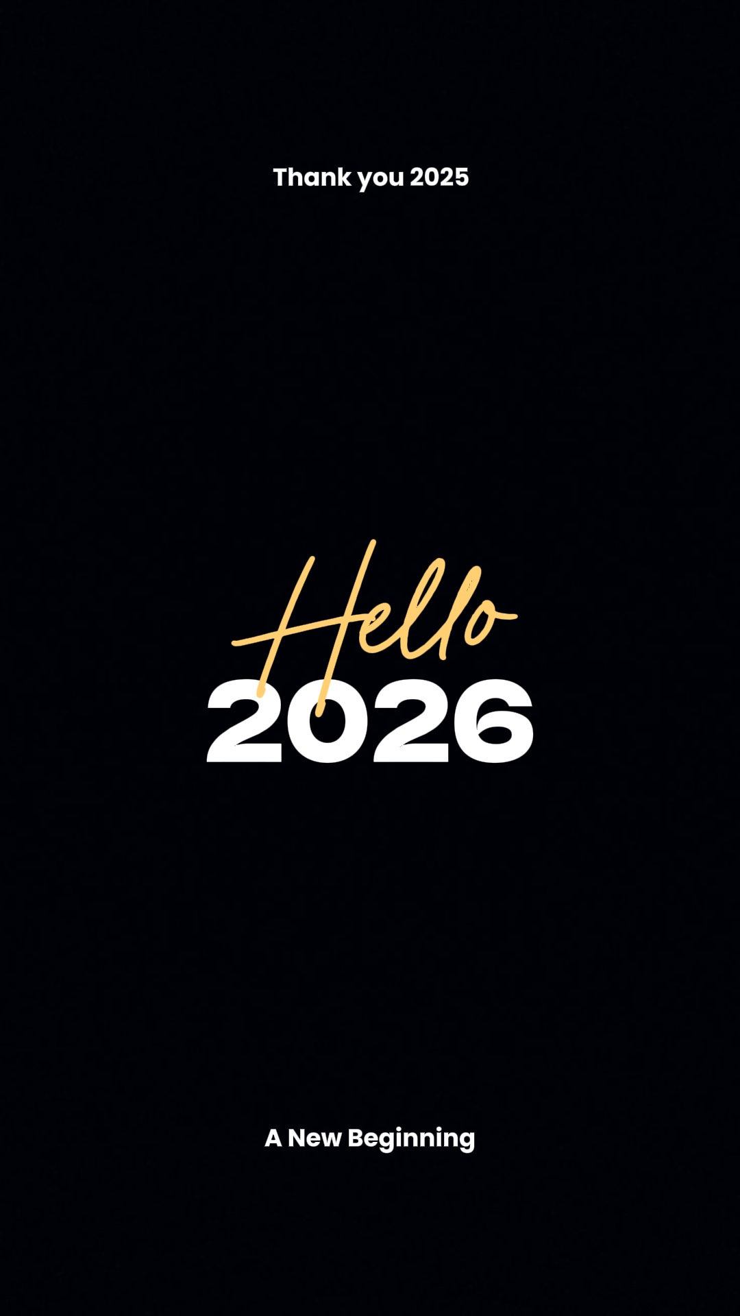 Hello 2026 