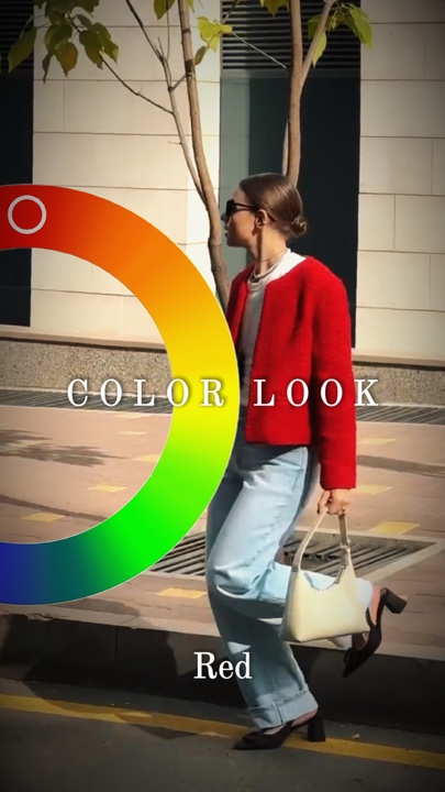 Look de couleur