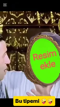Yeşil ekran şablon 