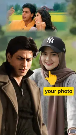 with 6 photo srk