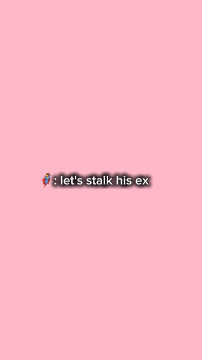 Stalken über seine Ex 