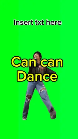 Can can dance