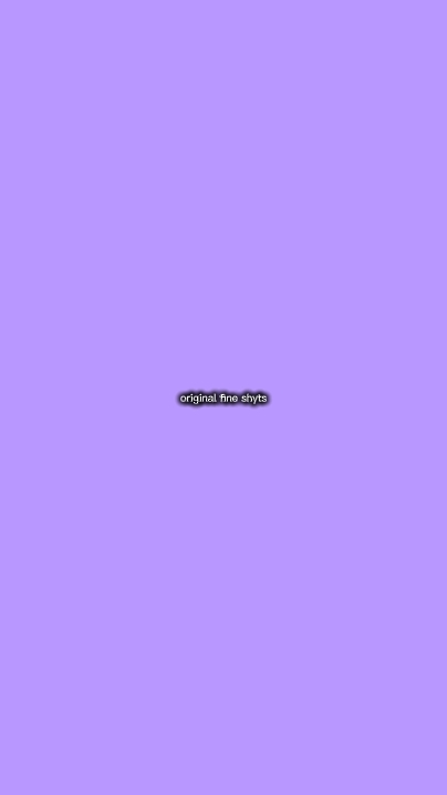original fines shys