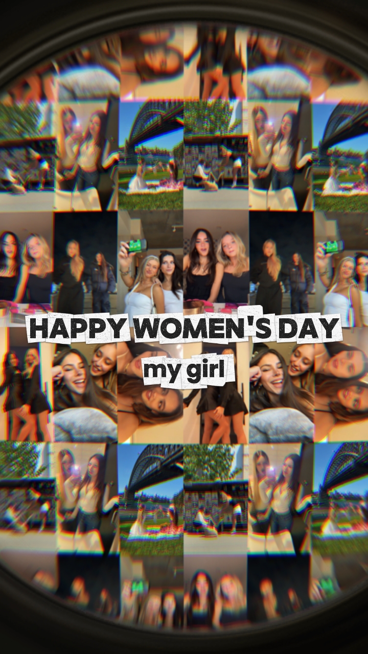 Dia das mulheres minha garota