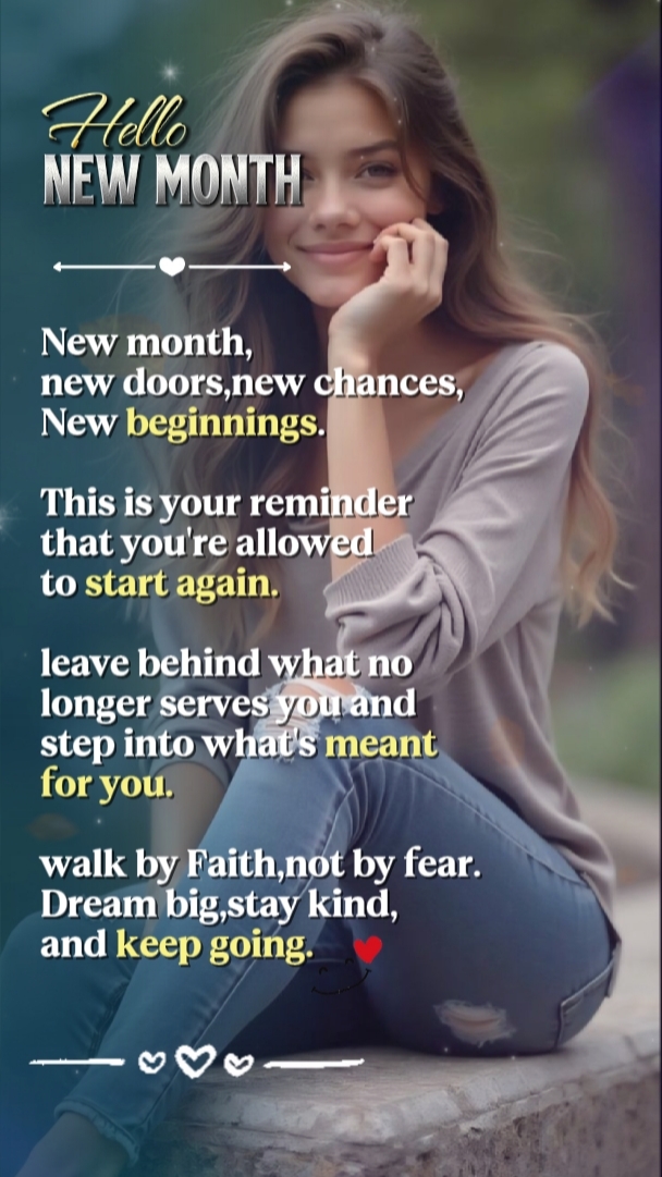 New month August
