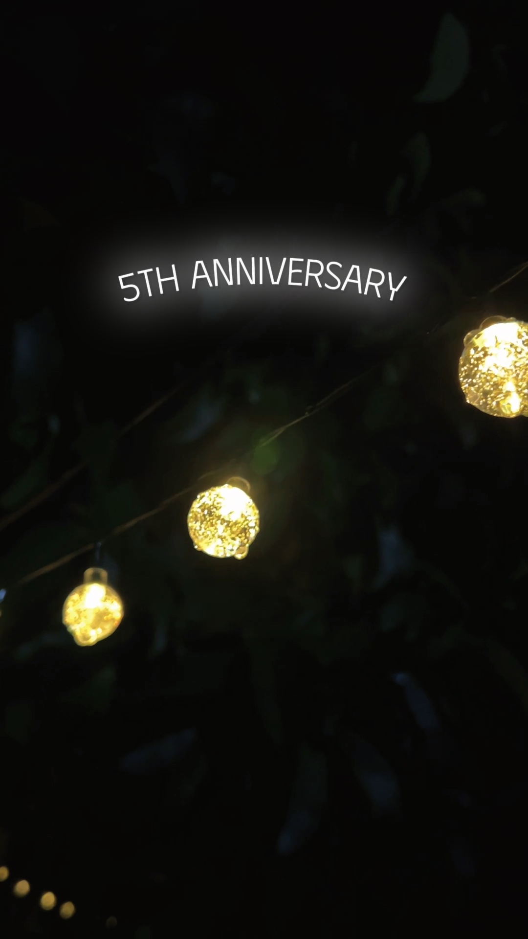 5th anniversary ♥️