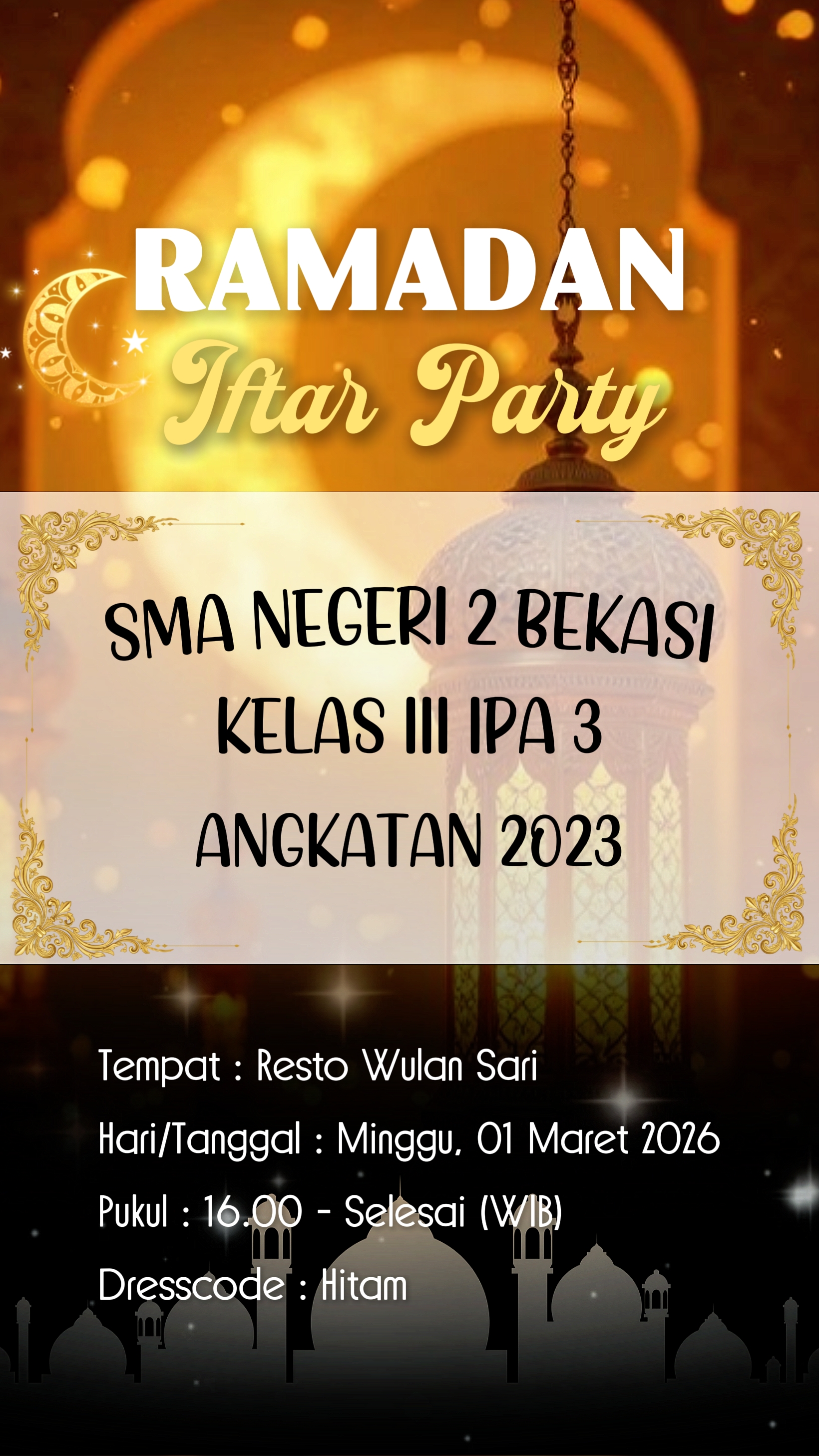 Pesta Buka Puasa Ramadhan