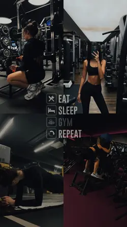 EAT SLEEP GYM REPEAT