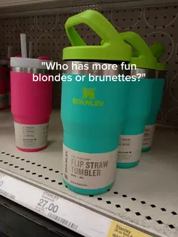 Blondes or brunettes