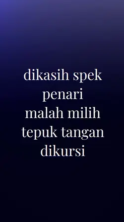 SPEK PENARI 