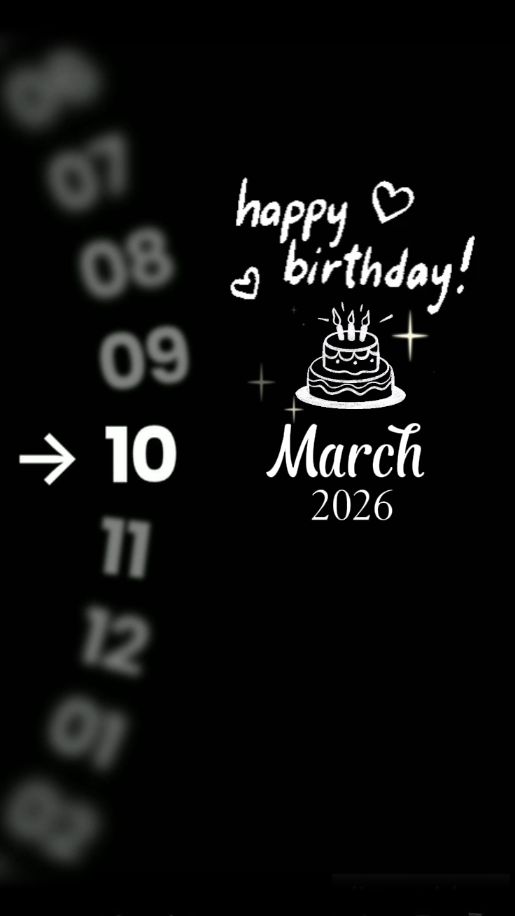 HBD 10 de março
