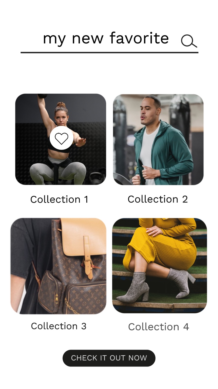 Modemarke mit Tiktok-Stil anzeigen