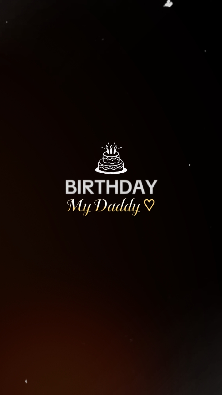 Papá de cumpleaños