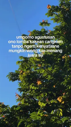 menang juara siji