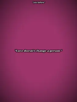 Love doesn’t change 