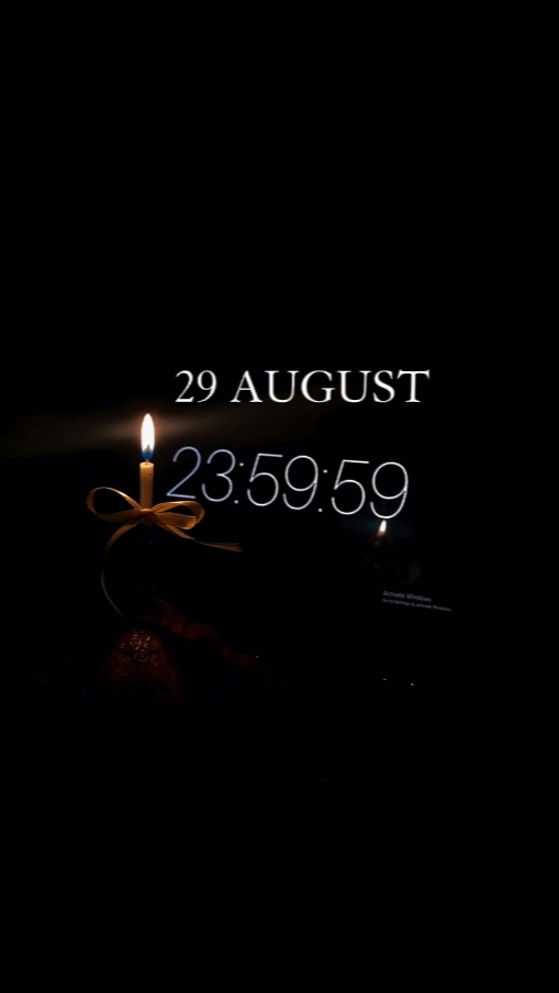 HBD TO ME 29 AUGUST