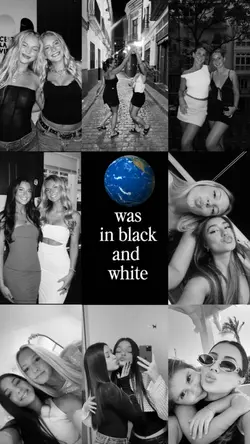 🌍 Black and White 