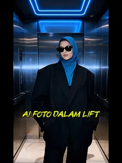 AI foto dalam lift