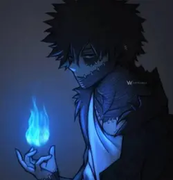 mha glow art
