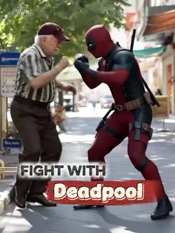Fight with Deadpool